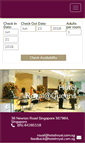 Mobile Screenshot of hotelroyal.com.sg
