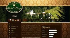 Desktop Screenshot of hotelroyal.sk