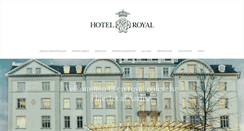 Desktop Screenshot of hotelroyal.dk