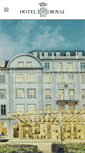 Mobile Screenshot of hotelroyal.dk