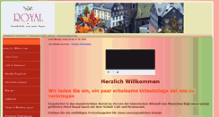 Desktop Screenshot of hotelroyal.de