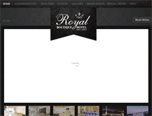 Tablet Screenshot of hotelroyal.gr