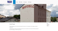 Desktop Screenshot of hotelroyal.se